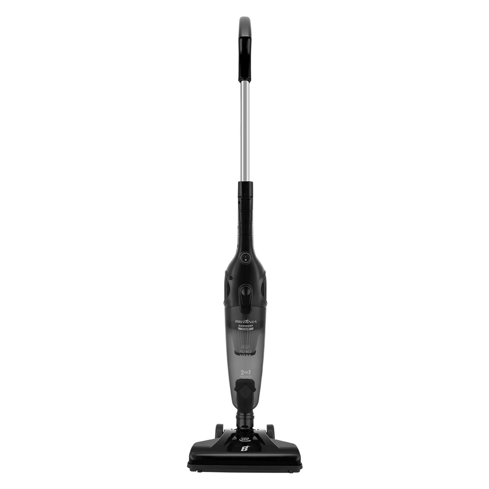 Aspirador de pó Britânia BAS1295P 2 em 1 1250w preto